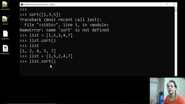 Sorted vs sort Python By MyStudy смотреть онлайн