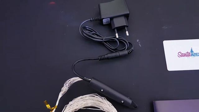 Гирлянда Нить/Роса Тёплый белый цвет смотреть онлайн