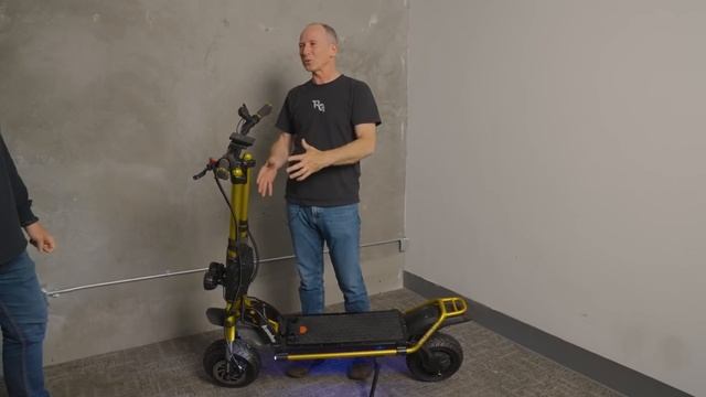 Unboxing a 60+ mph Wolf King GTR escooter, First Ride and Impressions смотреть онлайн