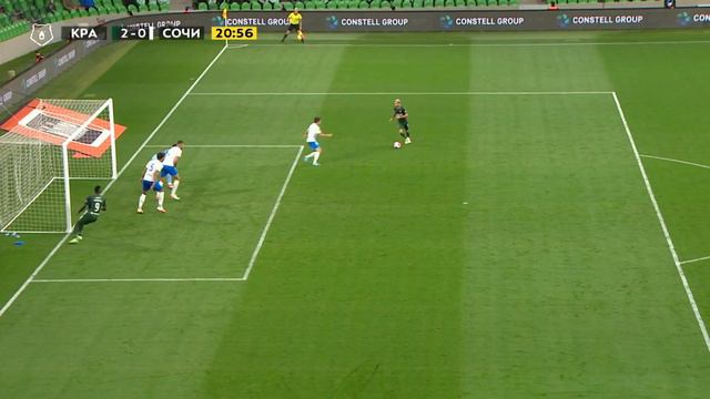 Kabella`s goal in the match against FC Sochi смотреть онлайн