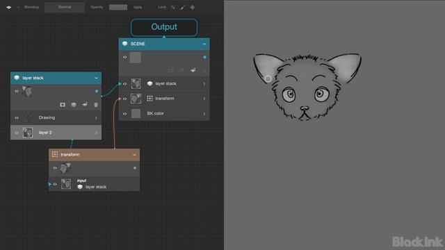 Black Ink - WIP - Symmetry Transform