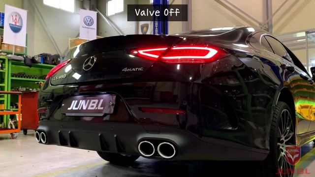 Mercedes Benz CLS450 JUN.B.L Exhaust Sound смотреть онлайн