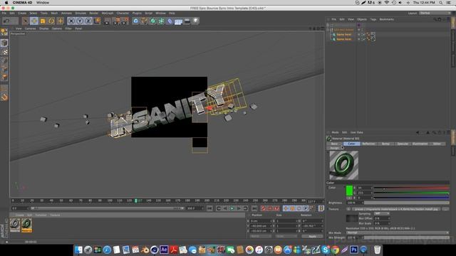 FREE Epic Galaxy Intro Template #284 | Cinema 4D/AE Template + Tutorial смотреть онлайн