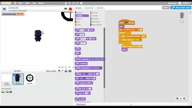 Scratch Tutorial: Awesome Sniping First Person Shooter Game! смотреть онлайн