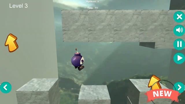 bomber run (Run and Jump game) смотреть онлайн