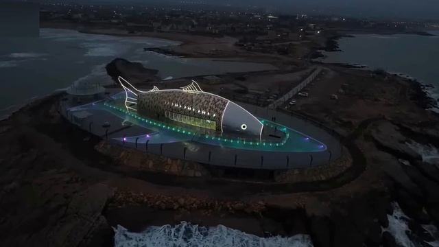 Парк Золотая рыбка на косе.город Дербент. смотреть онлайн