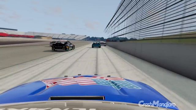NASCAR Racing Crashes #82 | BeamNG Drive смотреть онлайн