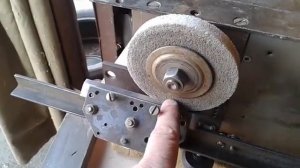 УБДН-2. Приспособление для заточки строгальных ножей./ Planer blade shapening tool.