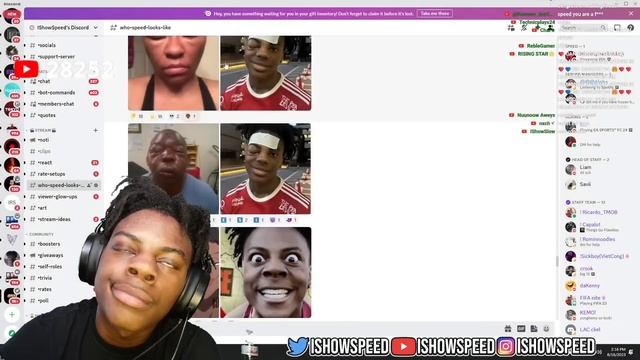 iShowSpeed Reacts To What He Looks Like ? смотреть онлайн