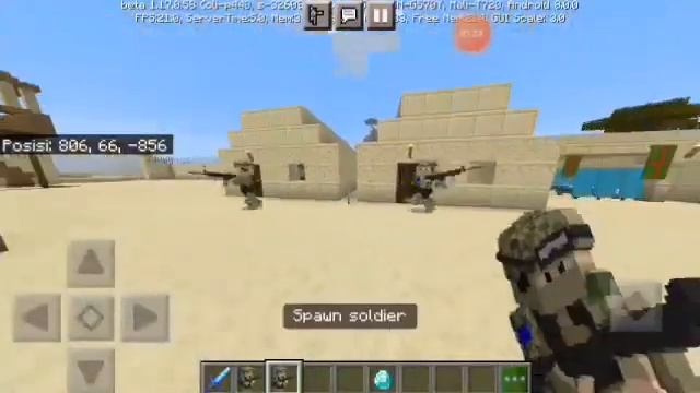 NPC SOLDIER ADDON | Minecraft PE смотреть онлайн