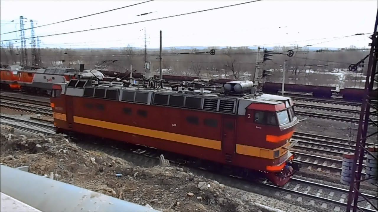 Электровоз ЧС4Т-306 смотреть онлайн