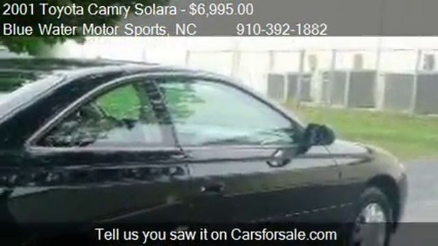 2001 Toyota Camry Solara SE - for sale in Wilmington, NC 284 смотреть онлайн