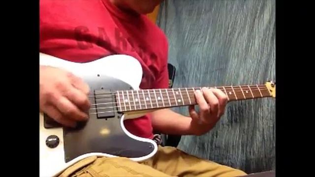 Jim Root Demo Squier Telecaster  Demo