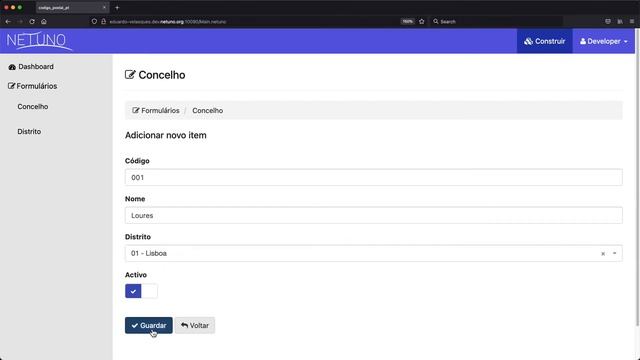 Códigos Postais PT - Criação da Aplicação Web e do Modelo de Dados em PostgreSQL - Parte 1 / смотреть онлайн