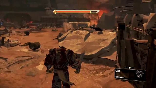 Warhammer 40,000 Space Marine #3 (с русскими комментариями).mp4 смотреть онлайн