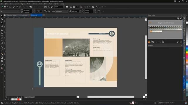 How to Find and Replace Objects, Text and Colors | CorelDRAW for Windows смотреть онлайн