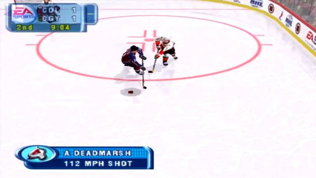 NHL 2001 Gameplay Calgary Flames vs Colorado Avalanche смотреть онлайн