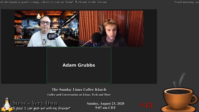 The Sunday Linux Coffee Klatch - Linux, Tech and More - 08/23/2020 смотреть онлайн