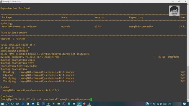 MYSQL Installation on Linux Server | CentOS 7 смотреть онлайн