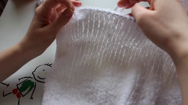 Как сменить нить при вязании спицами без узлов и свободных кончиков!!! КАК я это делаю?? смотреть онлайн