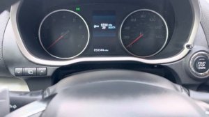 2018 - 2023 Mitsubishi Eclipse Cross How to reset the maintenance reminder / oil life