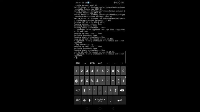 Установка NMAP и скрипта Vulners , Termux