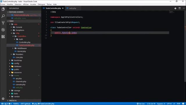 8/19 Affichage de notre première vue à partir du controller TodoController смотреть онлайн