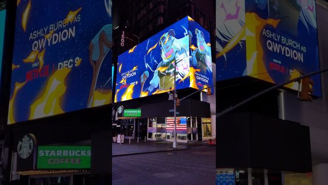 Dragon Age Absolution, Video Game Animated Series, Awesome Billboard In Times Square NYC смотреть онлайн