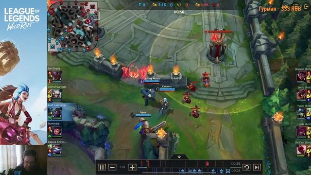 WILD RIFT КАРТОЧНЫЙ ХАОС АКТ 4: КАК КАЗНИТЬ СЕБЯ НА ВРАЖЕСКОМ ФОНТАНЕ ДО 02:00? смотреть онлайн