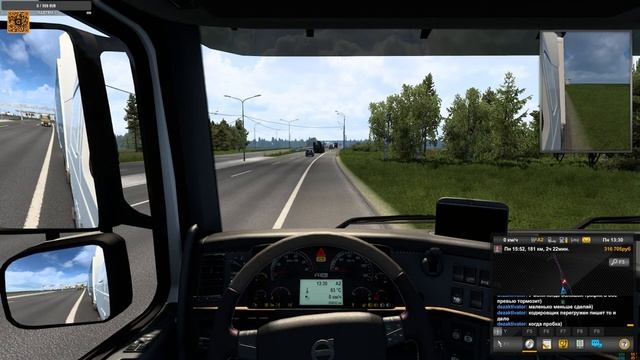 ETS 2 Минск-Москва-Крым 1к1 М4-Москва-М1-Минск конвой смотреть онлайн