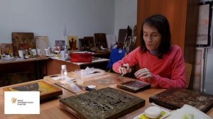 Мастер класс  Этап укрепления при реставрации иконы