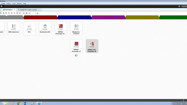 SWING PDF Converter on IBM Notes 10 смотреть онлайн