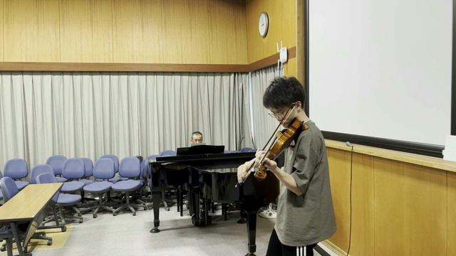 Chopin Prelude 28-4 with an original violin melody (20220805A). смотреть онлайн