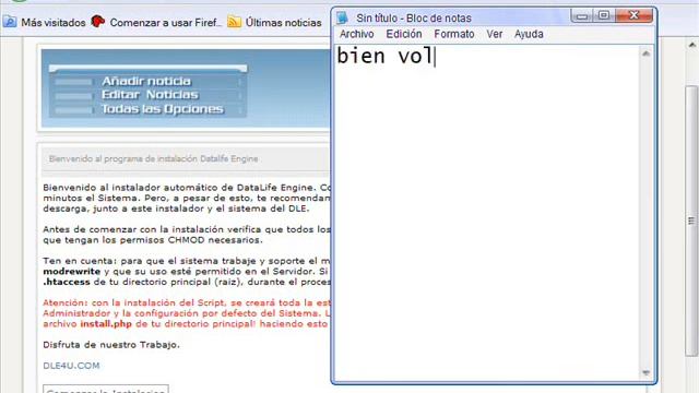 VideoTutorial de instalacion de DataLife Engine en localhost [Parte 2] смотреть онлайн