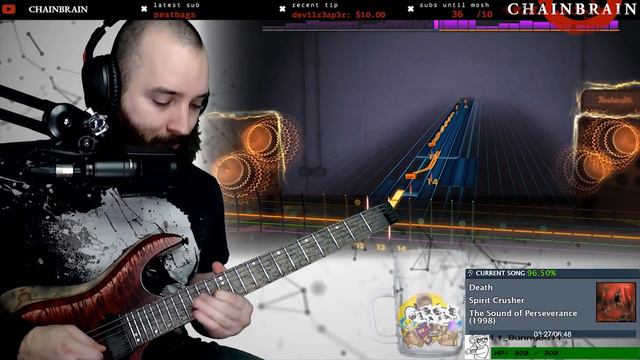 Death - Spirit Crusher (Rocksmith CDLC) (Lead Guitar) смотреть онлайн