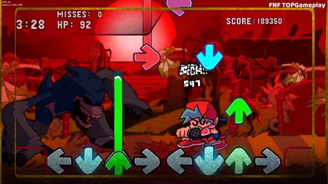 FNF Manual Blast (VS Sonic.Exe: The Last Round) смотреть онлайн