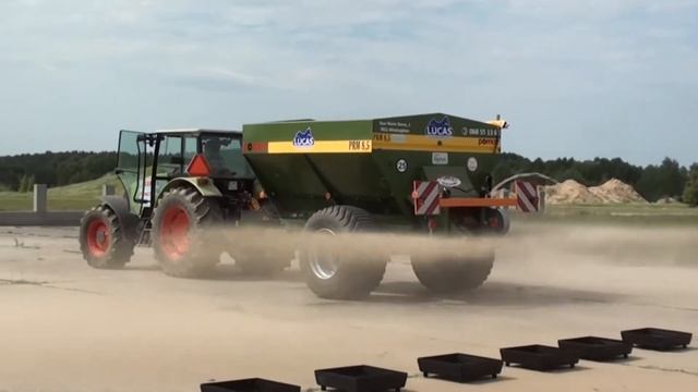 Instrukcja rozsiewacza UPR, Düngerstreuer POMOT Bedienungs смотреть онлайн