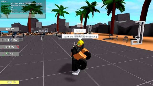 (Roblox) How to get strong FAST in Weight Lifting Simulator [EASY TRICK] смотреть онлайн