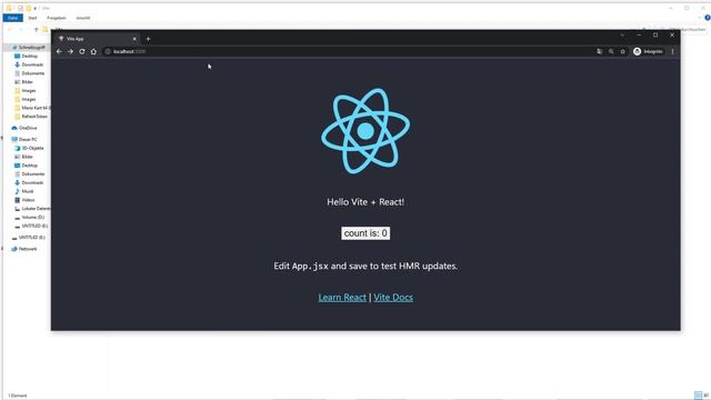 REACT Projekt Setup mit VITE - Extrem schnelles Build Tool für React, Vue, Svelte etc. смотреть онлайн