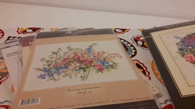 5. Мои наборы для вышивки крестиком ✻ Dimensions, Риолис, Panna, Алиса смотреть онлайн