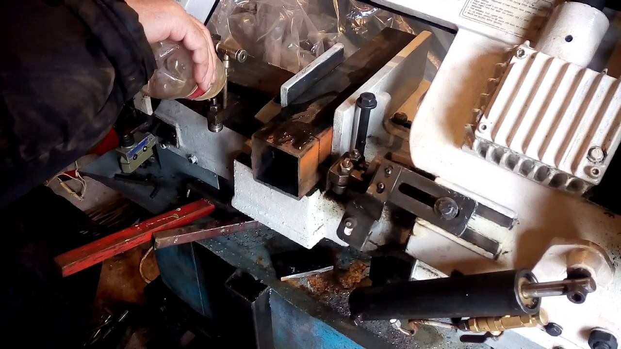 Ленточная отрезная пила смотреть онлайн