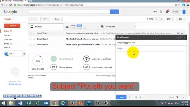 How to Compose Mail with Attach Files смотреть онлайн