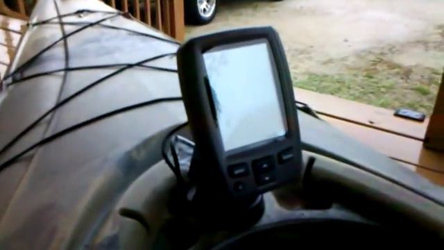 Garmin Echo 100 on a kayak смотреть онлайн