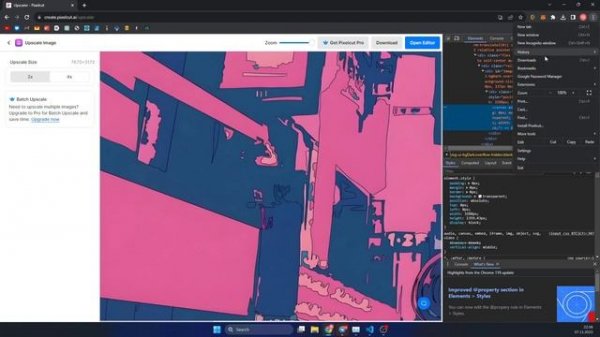 Апскейлим картинки бесплатно. PIXELCUT БЕЗ ПОДПИСКИ FREE