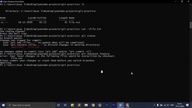 #2 Git Stash & Git Branching - Git Tutorial смотреть онлайн