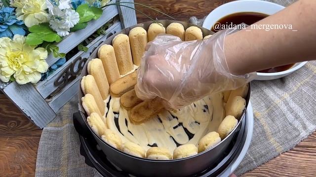 Торт Тирамису. Как приготовить торт Тирамису. Быстро и легко. (Казакша рецепт) смотреть онлайн