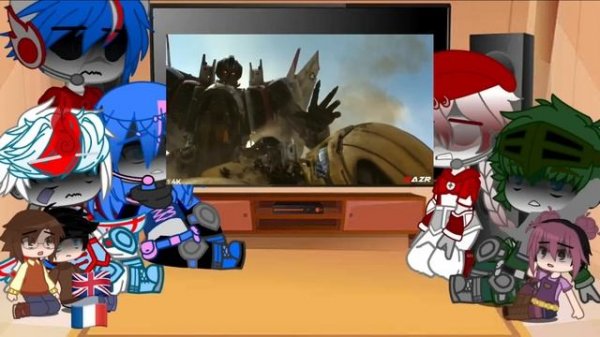 Transformer Prime react to Bumblebee Vs Blitzwing |????|