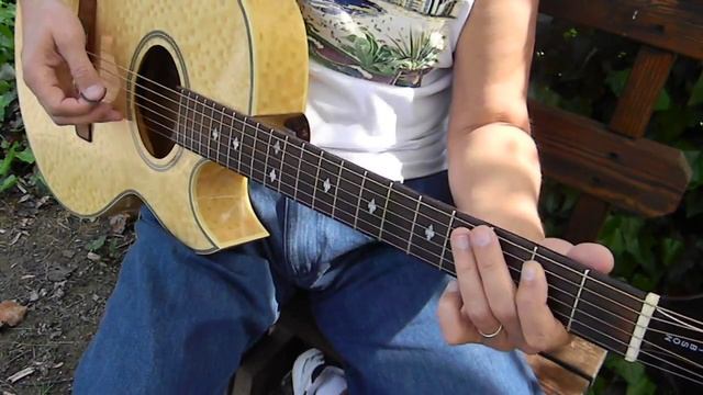 Rio Blues - Learn How to Play The E Blues Shuffle/Booggie - Acoustic Rock/Blues Guitar смотреть онлайн