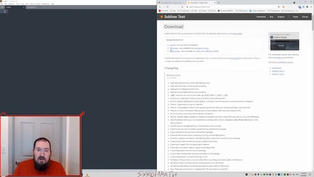 Installing Python (3.9.6) with PyGame (2.0.1) and SublimeText (4) смотреть онлайн