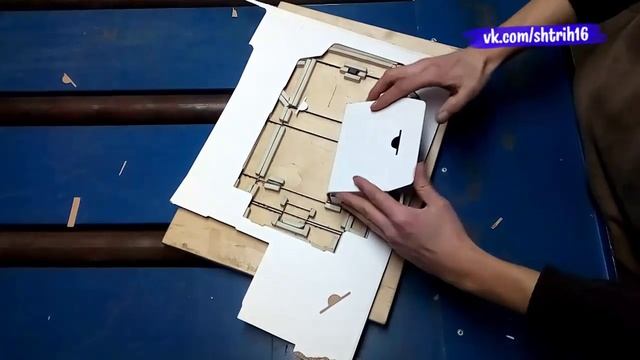 Как собрать подарочную коробочку? | Мастерская штанцформ "Штрих" смотреть онлайн